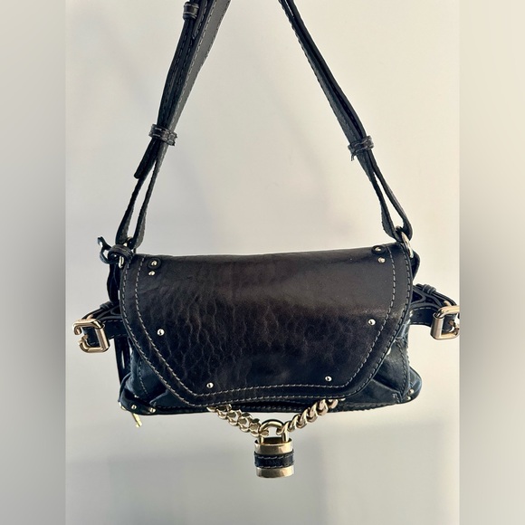 Vintage Chloe navy blue Paddington bag - Picture 2 of 16